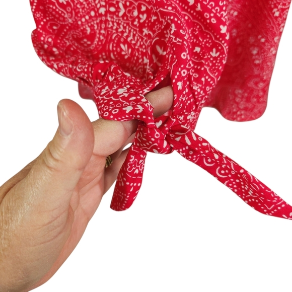 Catherines Georgette Blouse Button Up Plus Size 2X - Picture 4 of 7